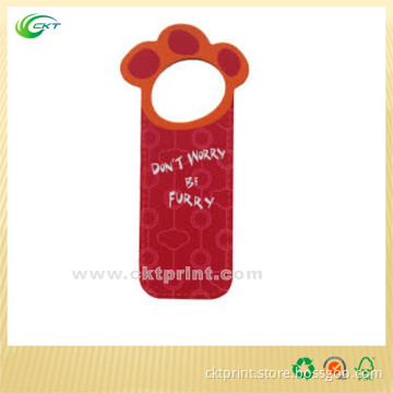 Beautiful Plastic Door Tag (CKT-PC-086)